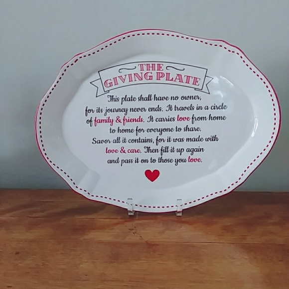 Giving Sharing Plate Baked Goods Cookies Bakery Good Neighbor Welcome Wagon Used - Picture 1 of 5